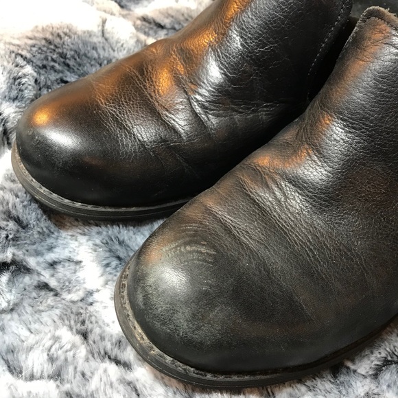 Merrell Shiloh Leather Slip on Clogs Boots Black - Picture 7 of 7